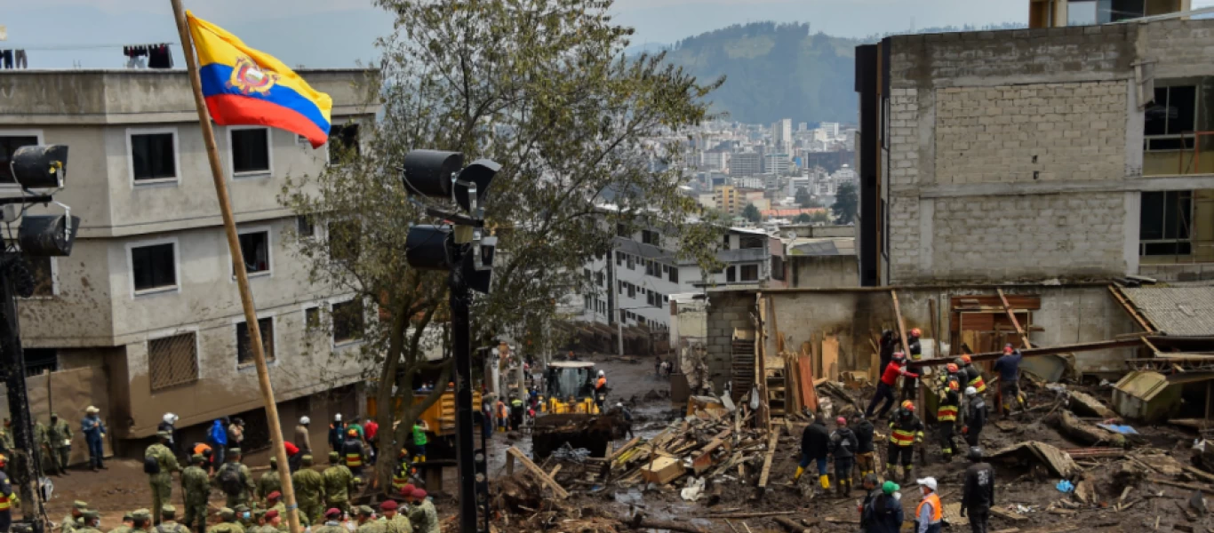 Πλημμύρες στον Ισημερινό: Τουλάχιστον 27 νεκροί, 53 τραυματίες και ανυπολόγιστες καταστροφές